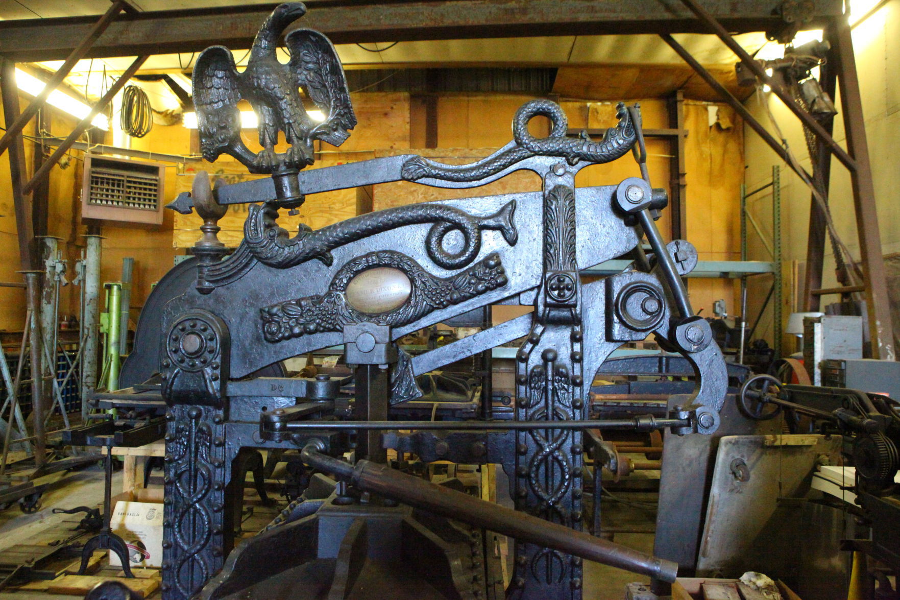 Ed Regan's Printing Presses